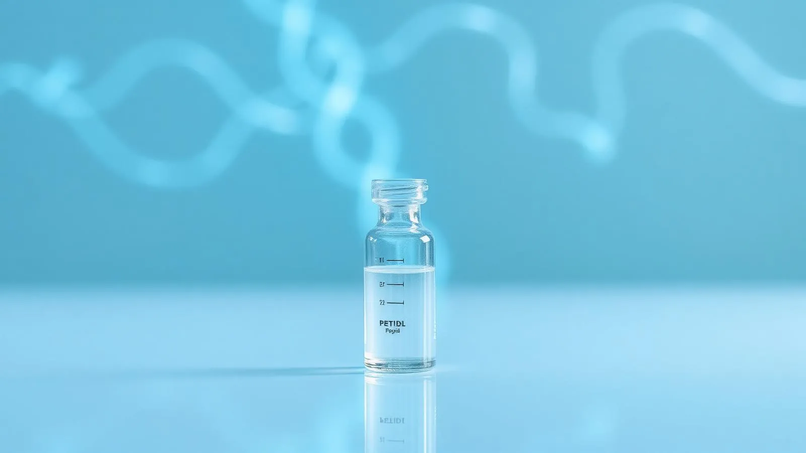Sterile compounded peptide vials prepared for an MD-administered, AI-assisted personalized peptide protocol at Dallas Regenerative Center in Dallas, Texas.