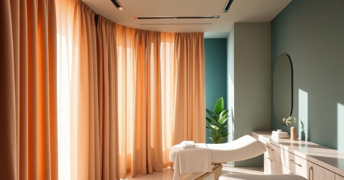 Illustrative consultation and treatment room